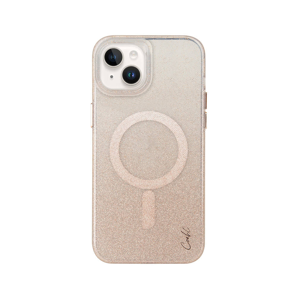 iPhone 14/13 Kılıf M-safe Şarj Özellikli Simli Arka Yüzey Coehl Lumino Kılıf