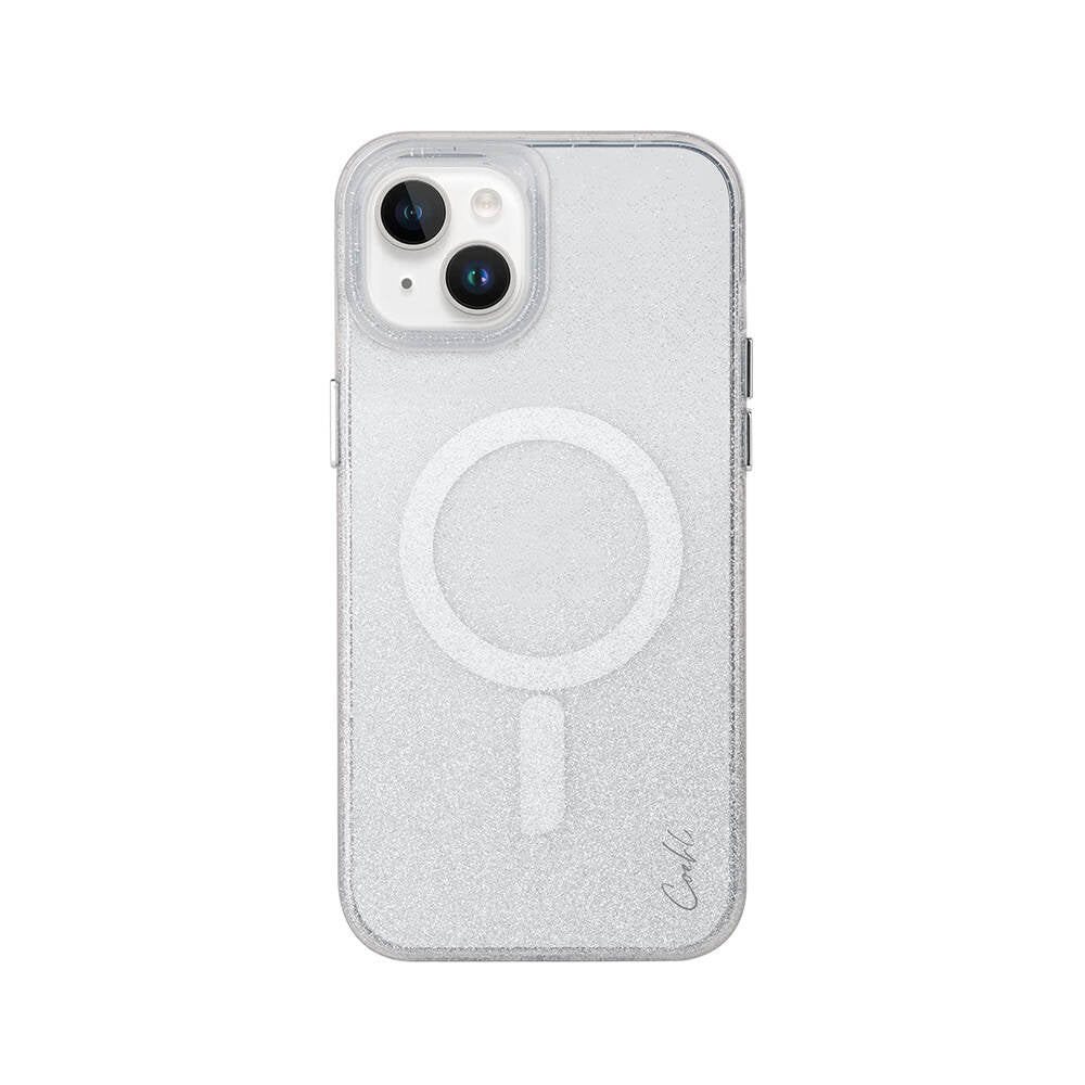 iPhone 14/13 Kılıf M-safe Şarj Özellikli Simli Arka Yüzey Coehl Lumino Kılıf