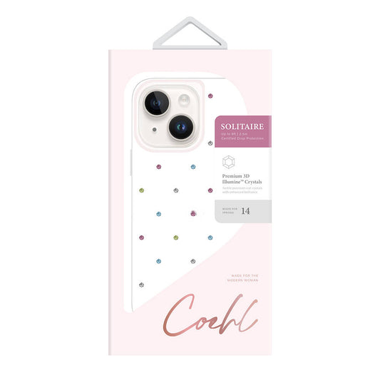 iPhone 14/13 Kılıf Tektaş Desenli Coehl Solitaire Kılıf