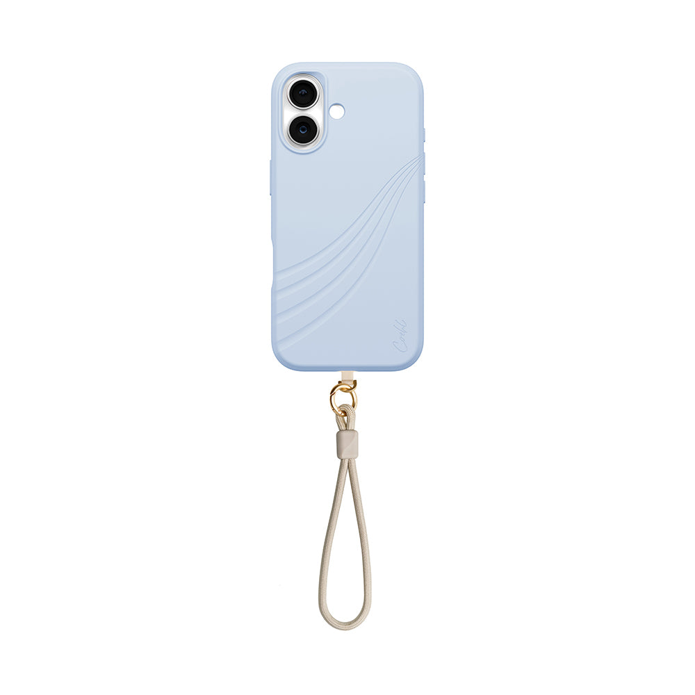iPhone 17 Kılıf M-safe Şarj Özellikli Soft Arka Yüzey Askı İpli Coehl Serina Kılıf