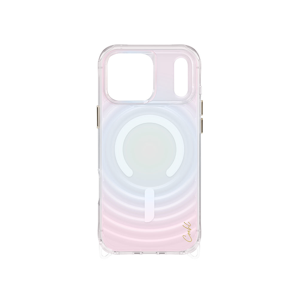 iPhone 17 Pro Kılıf M-safe Şarj Özellikli Renk Geçişli Coehl Vela Kılıf