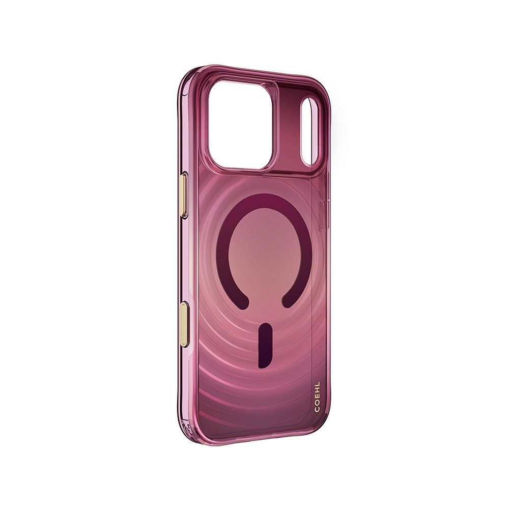 iPhone 18 Pro Max Kılıf M-safe Şarj Özellikli Renk Geçişli Coehl Vela Kılıf