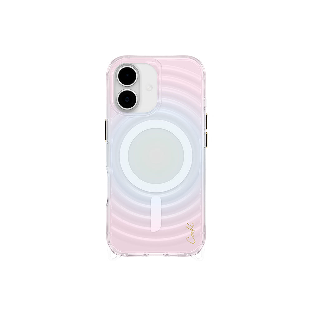 iPhone 17 Kılıf M-safe Şarj Özellikli Renk Geçişli Coehl Vela Kılıf
