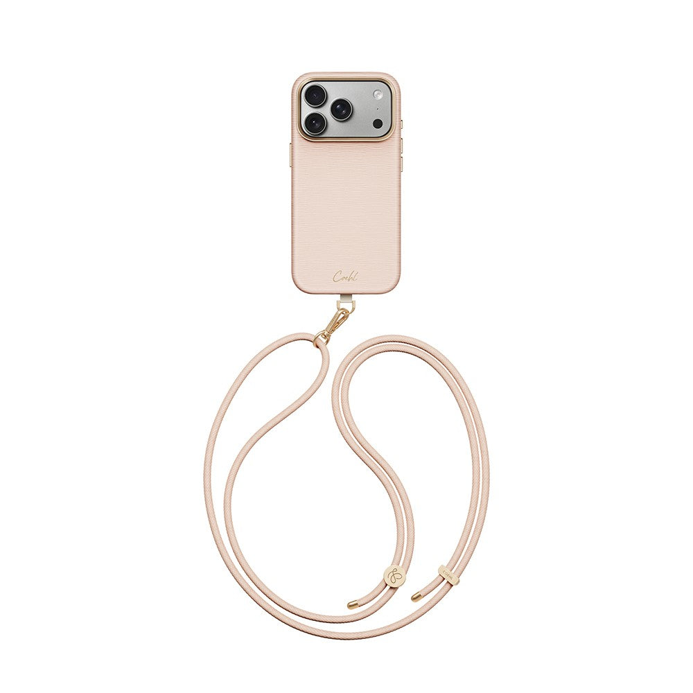 iPhone 18 Pro Kılıf M-safe Şarj Özellikli Askı İpli Coehl Mirelle Kılıf